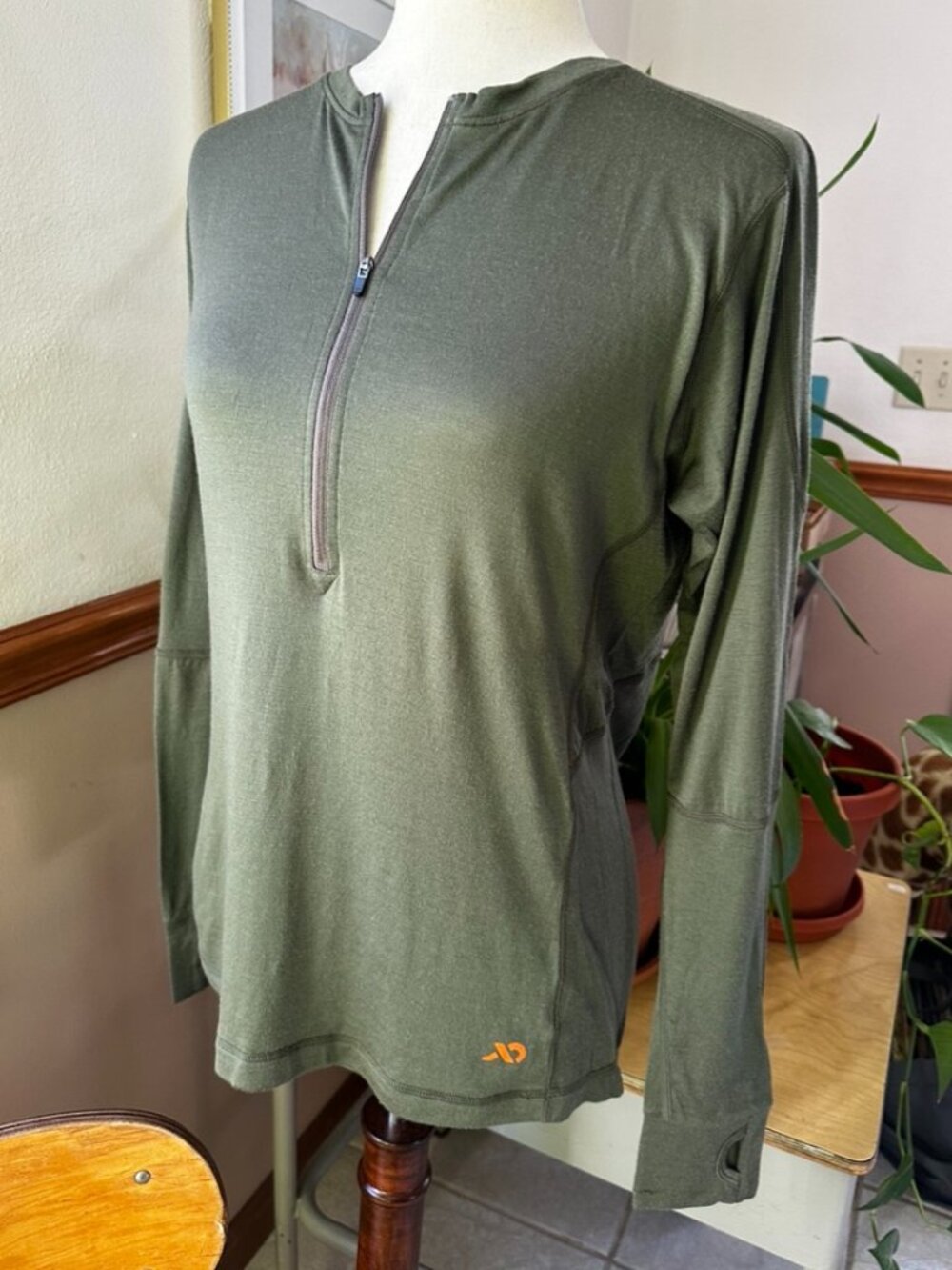 First Lite Women's Wick Quarter Zip, Large
